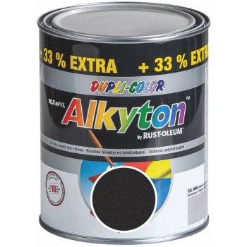 Dupli-Color Alkyton Kovářská barva na kov, černá, 1 l