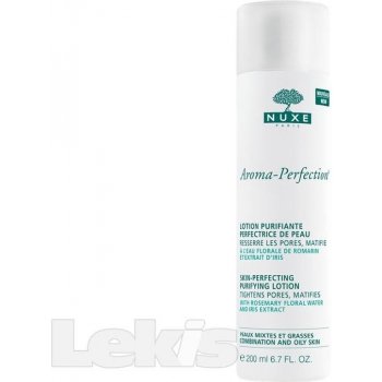 Nuxe Aroma-Perfection pleťová voda pro smíšenou a mastnou pleť (Skin-Perfecting Purifying Lotion) 200 ml