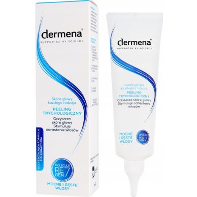 Dermena trichologický peeling pro všechny typy pokožky hlavy 125 ml – Hledejceny.cz