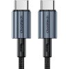usb kabel ChoeTech XCC-1014 USB-C 60W, 1,2m, černý