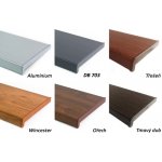Comfort Vnitřní parapet Premium 300 mm alux DB 703 – HobbyKompas.cz