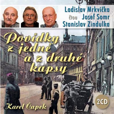 Povídky z jedné a z druhé kapsy - Čapek Karel - 2CD – Zboží Mobilmania