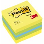 3M Samolepicí bločky Post-it minikostky - citronová / 400 lístků 403892 – Sleviste.cz