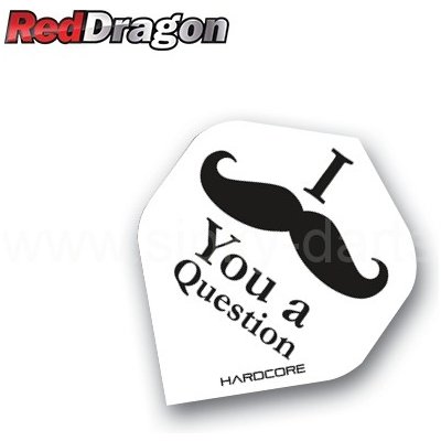 Red Dragon Hardcore White Moustachio – Zboží Dáma