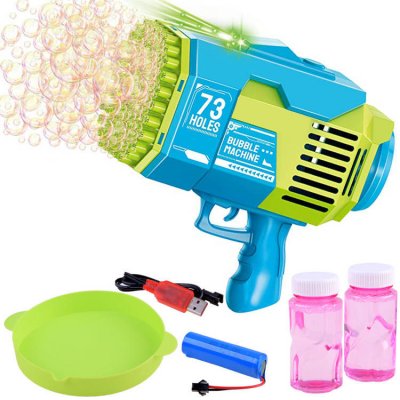 RKToys Bublifuk Bubble Machine Modrá – Zboží Dáma