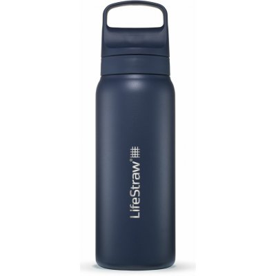 Láhev s filtrem Lifestraw Go 2.0 Stainless Steel Water Filter 24 oz (710 ml) - aegean sea – Hledejceny.cz