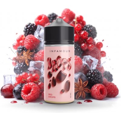 Infamous Drops Shake & Vape Red Drops 10 ml – Zbozi.Blesk.cz