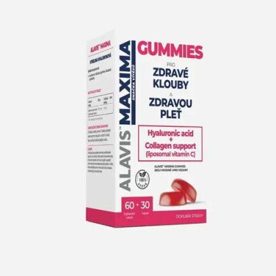 Alavis Maxima Gummies 60 tablet + 30 kapslí 6 x 90 tablet – Hledejceny.cz