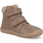 Dívčí zimní barefoot boty PRO-tex BEKA dark pink – Zboží Dáma