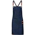 Exner Dlouhá pracovní zástěra s laclem EX283 Navy – Hledejceny.cz