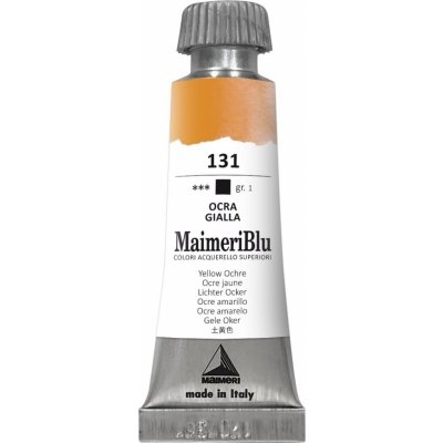 Maimeri Blu Akvarelová barva Yellow Ochre 131 12 ml 1 ks – Hledejceny.cz