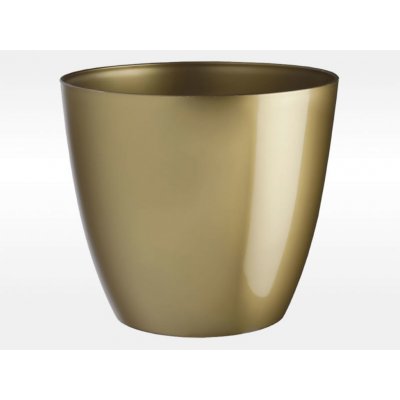 PLASTKON květináč Ella 15 cm zlatý – Hledejceny.cz