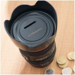 Master pokladnička ve tvaru objektivu fotoaparátu – Zboží Dáma