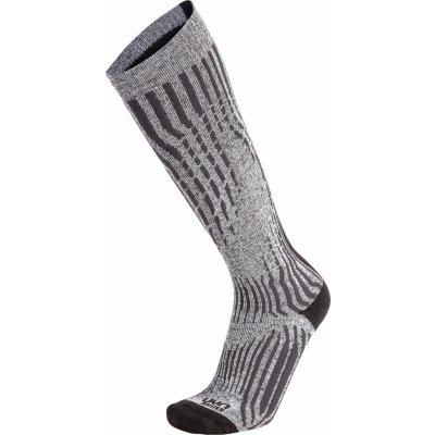 UYN ponožky Ski Cashmere Shiny Stříbrná – Zboží Mobilmania