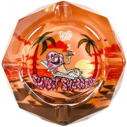 Best Buds Popelník z křišťálového skla Sunset Sherbert