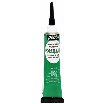 Pébéo Konturovací barva na porcelán 150 20 ml 05 Bronze Green – Zboží Dáma