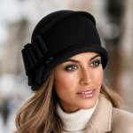 Krumlovanka Dámská zimní černá čepice 100%vlna Woolmark W-0310/018 – Hledejceny.cz