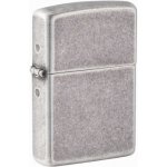 Zippo benzínový Antique s stříbrný Plate 27009 – Hledejceny.cz