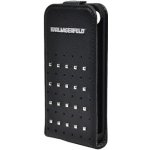 Pouzdro Karl Lagerfeld Trendy iPhone 4/4S - otevírací s cvočky černé – Zboží Mobilmania