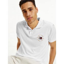 Tommy Hilfiger Icon Logo Interlock Polo triko pánské Bílá