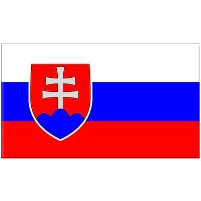 3D samolepící vlajka Slovenské republiky 50 x 30 mm