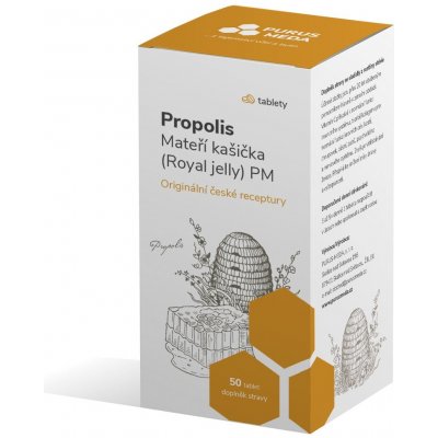 Propolis Mateří kašička Royal jelly PM 50 tablet – Hledejceny.cz