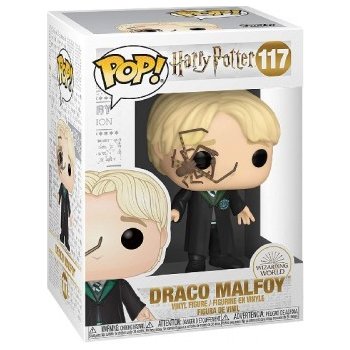 Funko Pop! Harry Potter Malfoy with Whip Spider 9 cm