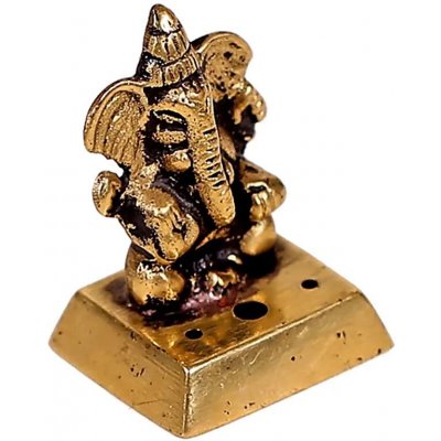Yogi & Yogini Naturals Podstavec na vonné tyčinky Ganesha z mosazi – Hledejceny.cz