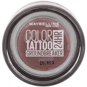 Maybelline Eye Studio Color Tattoo 24 HR Eye shadow 230 Groundbreaker 4 ml  od 115 Kč - Heureka.cz