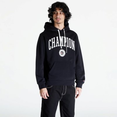 Champion Hooded Sweatshirt Night Black – Zboží Mobilmania