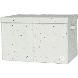 3 Sprouts box Recycled 61 cm terrazzo zelená