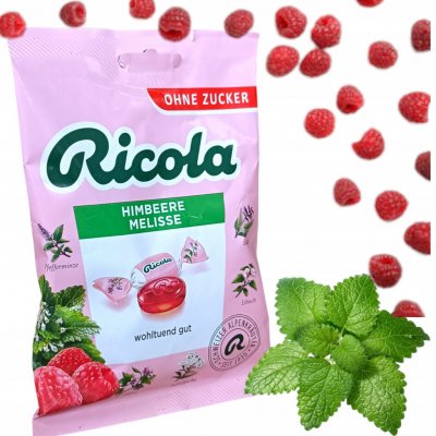 Ricola Malina meduňka bez cukru 75 g – Sleviste.cz