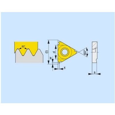 Soustružnické VBD závitové + zapichovací 80030927 / 7575399 TN M INT C3 -S- PRAMET - PM-TN-16NL100M-T8010 – Hledejceny.cz