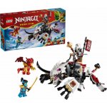 LEGO® NINJAGO 71863 Zilvar a dračí bestie Grimtak – Zboží Mobilmania