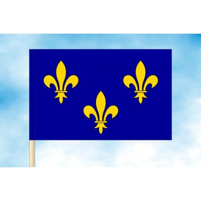 LIBEA, s.r.o. Île-de-France vlajka Rozměr: 60×90 cm, Uchycení: Návlek na žerď – Hledejceny.cz