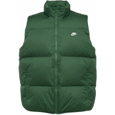 Nike CLUB PUFFER pánská vesta tmavě zelená – Sleviste.cz