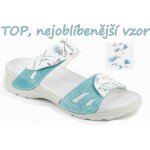 Medistyle pantofle Dana potisk zdravotní obuv dámská zelená s potiskem – Hledejceny.cz