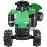 Woopie GoTrac Traktor s přívěsem na pedály Maxi zelený – Zboží Dáma