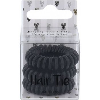 2K Hair Tie 3 ks gumička na vlasy pro ženy Black