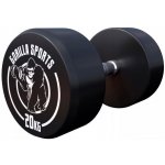 Gorilla Sports Činky potažené/pogumované pevné 1 x 20 kg – Sleviste.cz