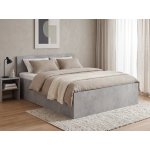 Textilomanie Sofia beton s laťkovým roštem a matrací Deluxe 10 cm – Hledejceny.cz