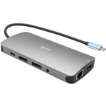 i-Tec USB-C Metal Nano 3x Display Docking Station + Power Delivery 100W C31NANODOCKPROPD – Zbozi.Blesk.cz