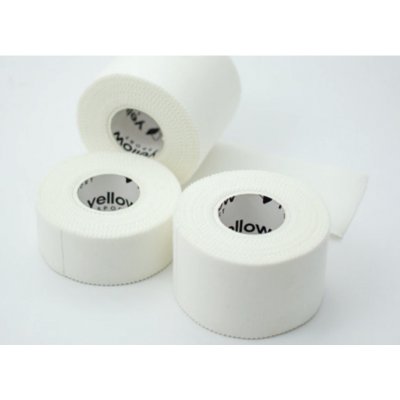 yellowSPORT by ZARYS yellow SPORTS TAPE pevný atletický tejp bílý 3,8 cm x 9,1 m 6 ks – Zboží Dáma
