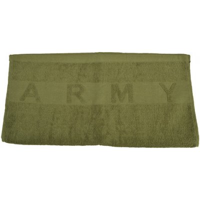 FOSTEX Ručník ARMY froté ZELENÝ 100 x 52 cm