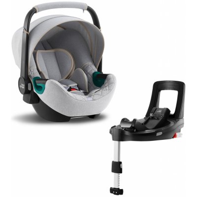 BRITAX RÖMER Baby-Safe 3 i-Size Bundle Flex iSense 2022 Nordic Grey
