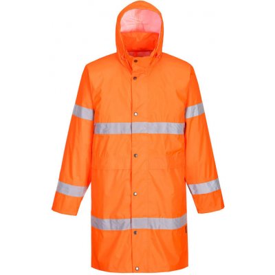 Portwest Plášť Hi-Vis 100cm H442 do deště reflexní POR-H442ORR Oranžová – Zboží Mobilmania