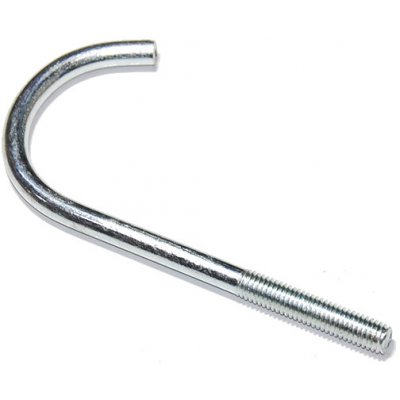 Hák na střešní krytinu tvar J, M8x150mm, Zn – Hledejceny.cz