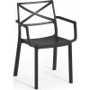 Zahradní židle a křeslo KETER METALIX Plastové křeslo, 60 x 53 x 81 cm, imitace kovu bronz 17209788