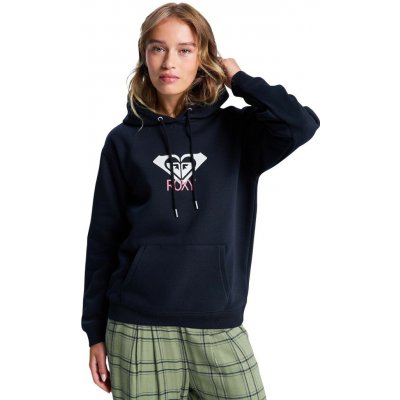 Roxy Surf Stoked Hoodie Brushed Art KVJ0/True Black – Zboží Mobilmania