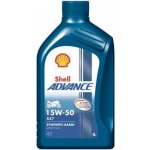 Shell Advance 4T AX7 15W-50 1 l – Zboží Mobilmania